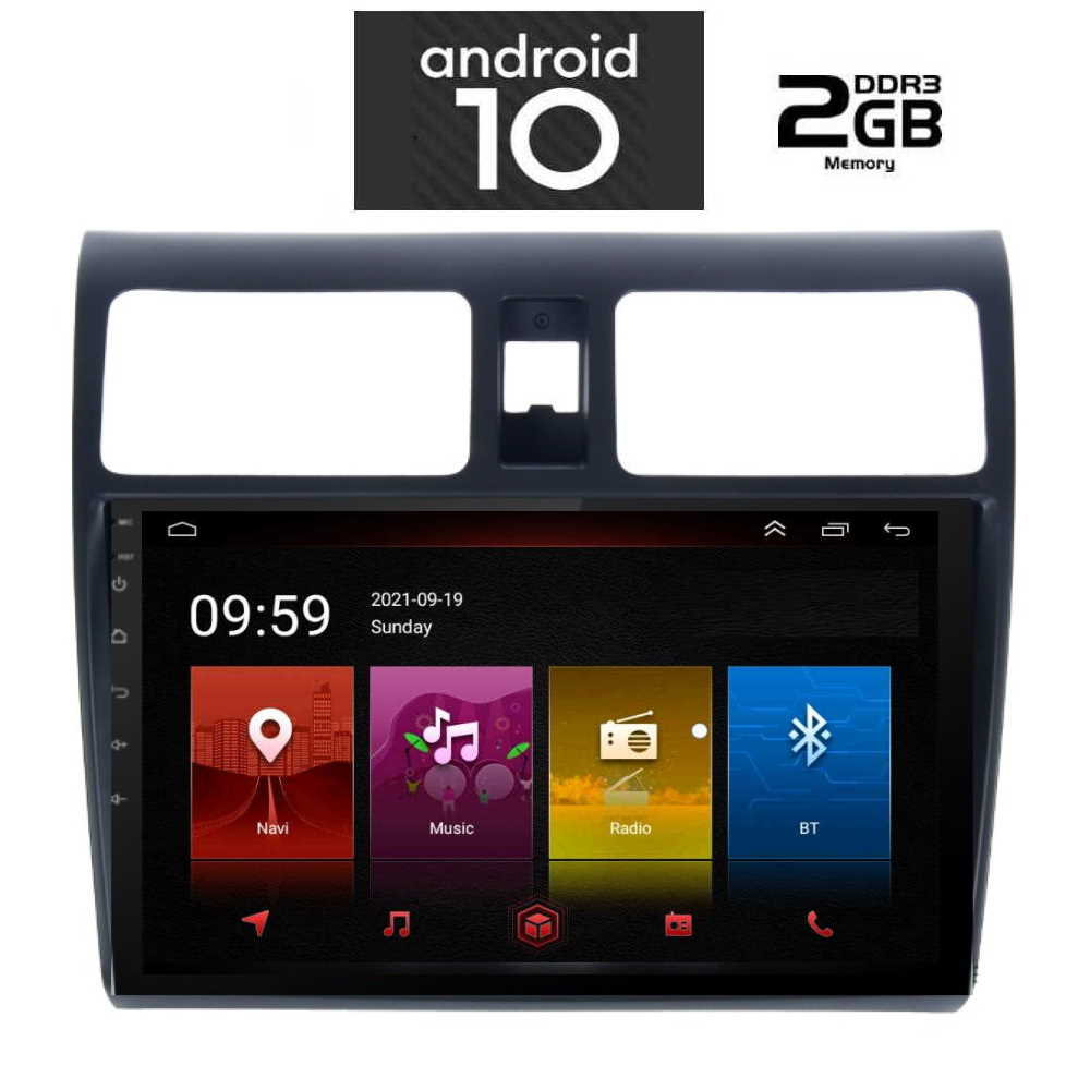 IQ-AN X4934_GPS (10inc) OEM SUZUKI SWIFT mod. 2005-2011