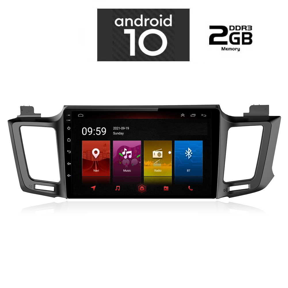 IQ-AN X4971_GPS (10inc) OEM TOYOTA RAV 4 mod. 2013-2019