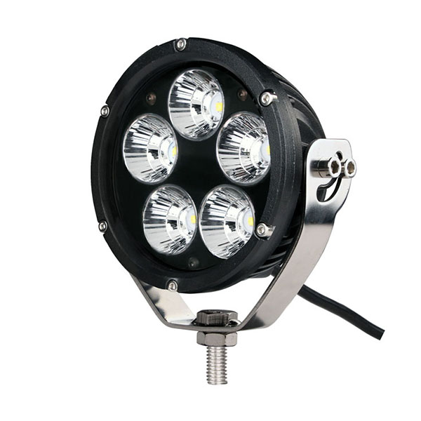 WLC101/MT ΠΡΟΒΟΛΕΑΣ ΟΔΗΓΗΣΗΣ LED DRIVING ΜΑΥΡΟΣ 10-32V 50W 3500 lm 5 CREE LED ΣΤΡΟΓΓΥΛΟΣ 110 x 110 x 64 mm M-TECH