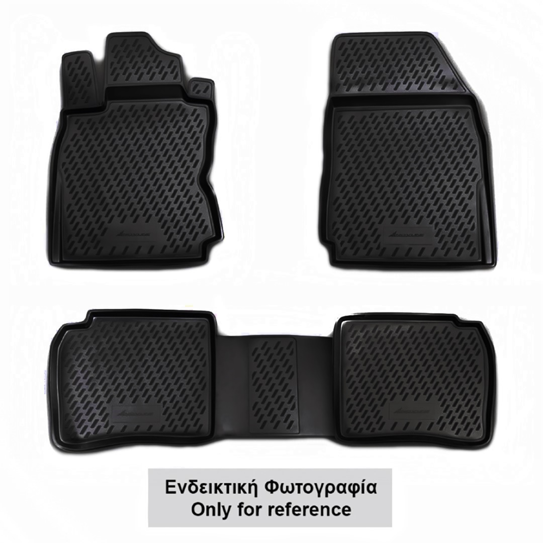 EXP.C000000007/NV CITROEN C5 5D 2001-2008 ΜΑΡΚΕ ΠΑΤΑΚΙΑ ΣΕ ΣΚΑΦΗ TPE ΛΑΣΤΙΧΟ ΣΕ ΜΑΥΡΟ ΧΡΩΜΑ NOVLINE - 4 ΤΕΜ.