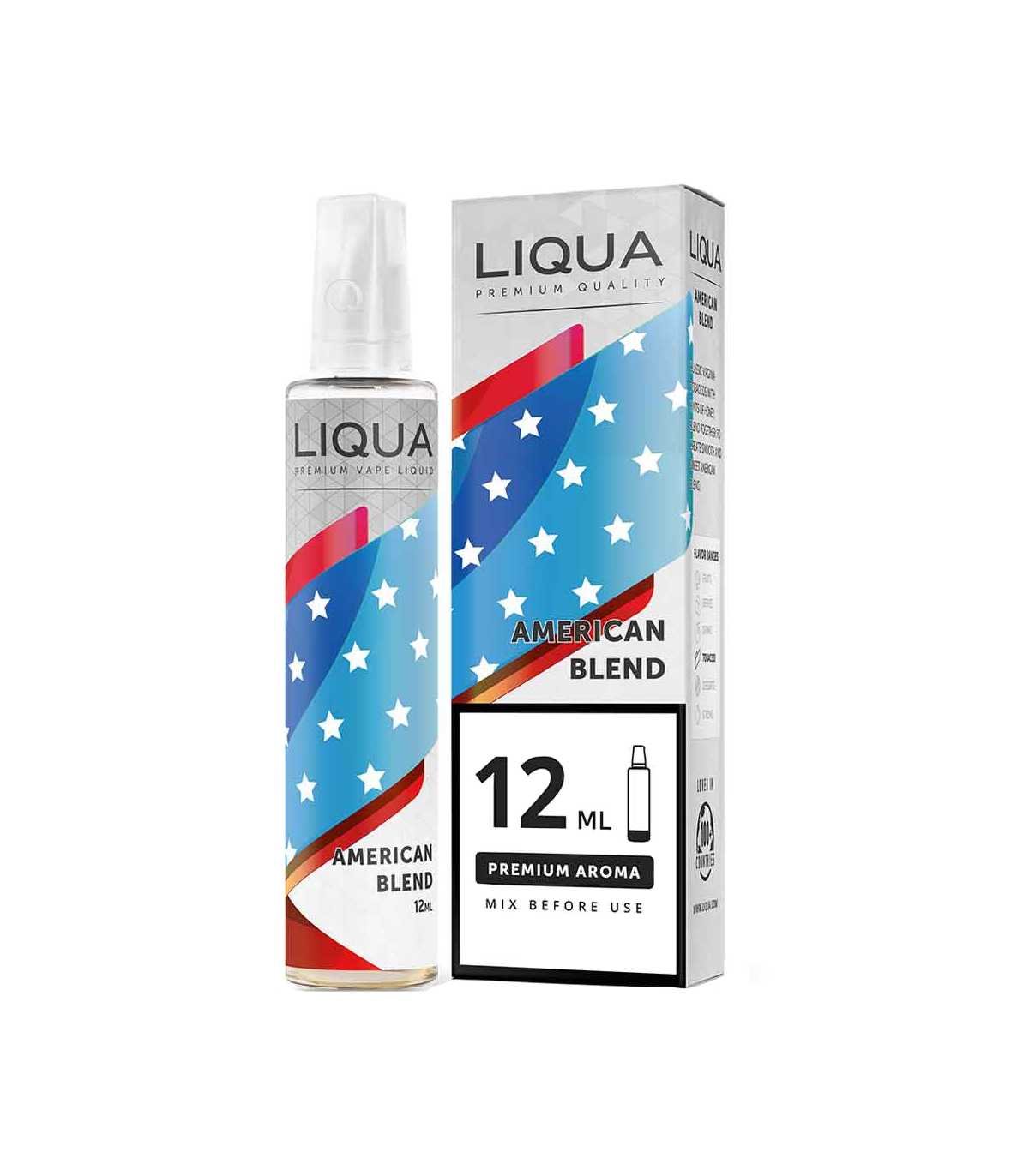 Liqua Flavorshot American Blend 12ml/60ml
