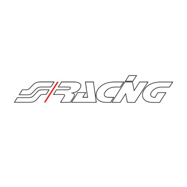 SRCR/8 ΑΥΤΟΚΟΛΛΗΤΟ SIMONI RACING WHITE STICKER 120x29mm 1ΤΕΜ.