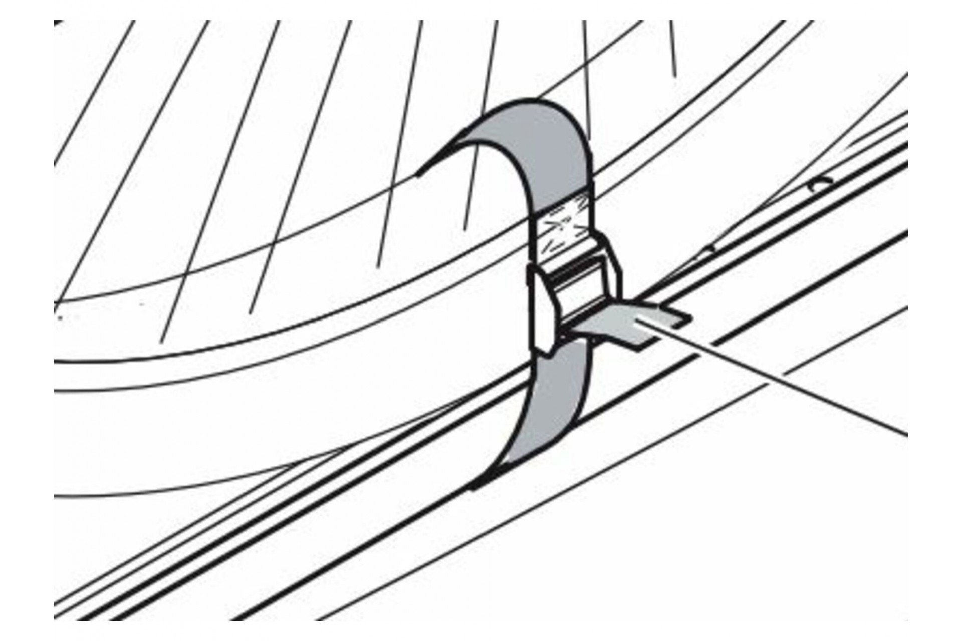 70360/MB ΑΝΤΑΛΛΑΚΤΙΚΟ ΛΟΥΡΙ ΚΑΙ ΠΟΡΠΗ 40CM ΓΙΑ MISTRAL