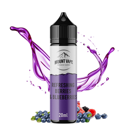 Mount Vape Refreshing Berries & Blueberries 20ml/60ml Flavorshot