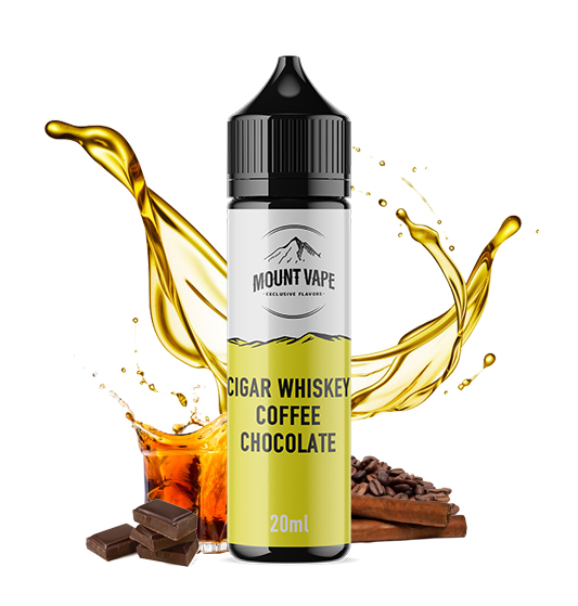 Mount Vape Cigar Whiskey Coffee Chocolate 20ml/60ml Flavorshot