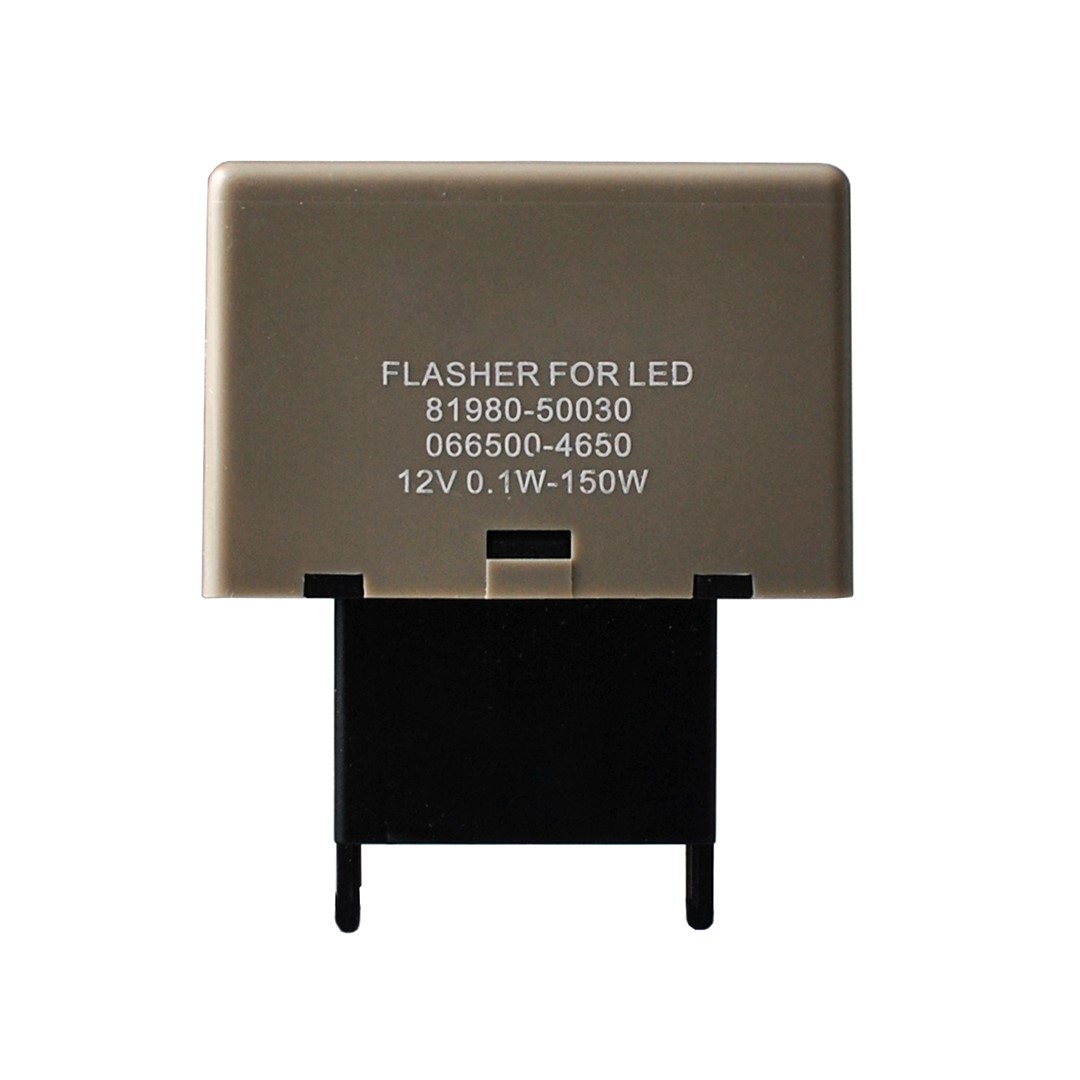 RE109/MT LED FLASHER (ΦΛΑΣΙΕΡΑ) 8 ΕΠΑΦΩΝ (L+-) 40x30x27mm M-TECH- 1ΤΕΜ.