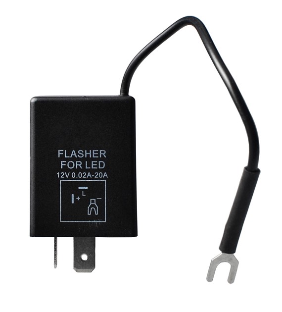 RE110/MT LED FLASHER (ΦΛΑΣΙΕΡΑ) 8 ΕΠΑΦΩΝ (L+-) 30x30x30mm M-TECH - 1ΤΕΜ.