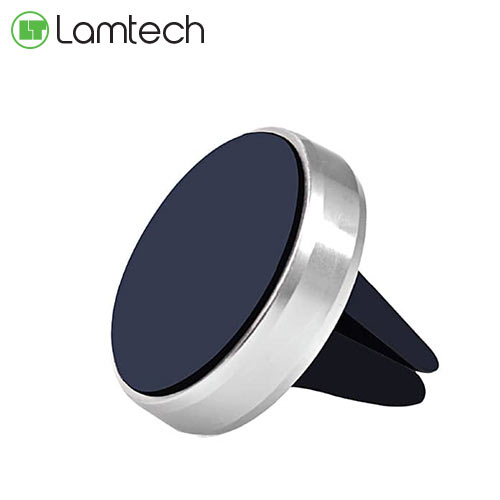 LAMTECH MAGNETIC CAR AIR VENT CAR SMARTPHONE HOLDER SILVER