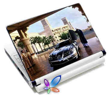 LAMTECH 9.2'-12.4' LAPTOP SKIN MERC BENZ CAR