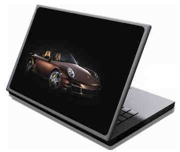 LAMTECH 9.2'-12.4' LAPTOP SKIN PORSCHE CAR