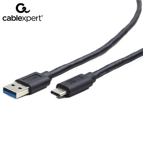 CABLEXPERT USB3.0 AM TO TYPE-C CABLE 3M BLACK