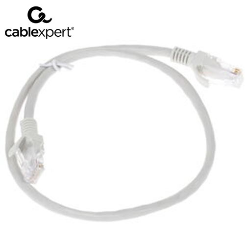 CABLEXPERT CAT5e UTP PATCH CORD GRAY 0,5M