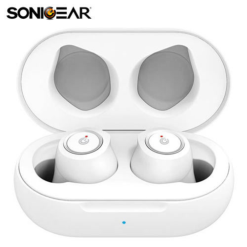 SONIC GEAR TWS 2 CLEAR AUDIO EARPUMPS WHITE