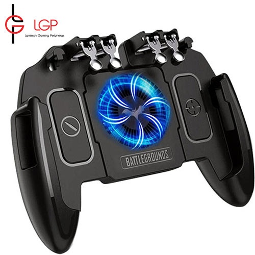 LAMTECH COOLING GAMEPAD 6-FINGER PUBG FOR ANDROID & IOS WITH Li BATTERY