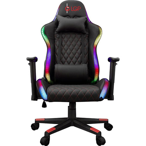 LAMTECH RGB GAMING CHAIR WITH REMOTE CONTROL 'THUNDERBOLT'