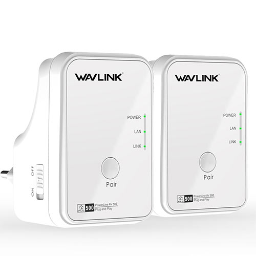 WAVLINK AV500 POWERLINE STARTER KIT