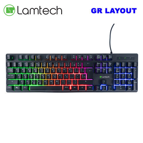 LAMTECH WIRED GR KEYBOARD WITH RAINBOW BACKLIGHT