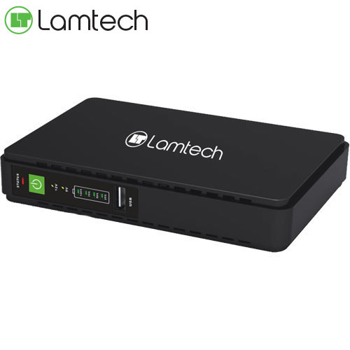 LAMTECH MINI DC UPS 30W 2.0A 9V/12V OUTPUT