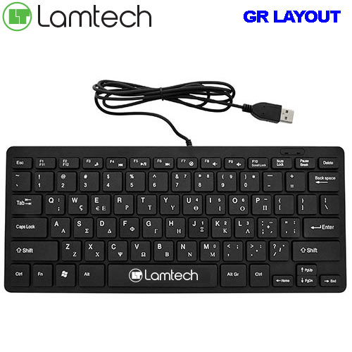 LAMTECH USB MINI KEYBOARD BLACK