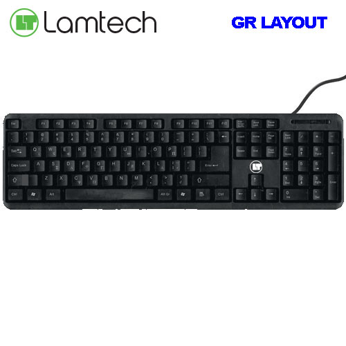 LAMTECH CLASSIC KEYBOARD USB BLACK