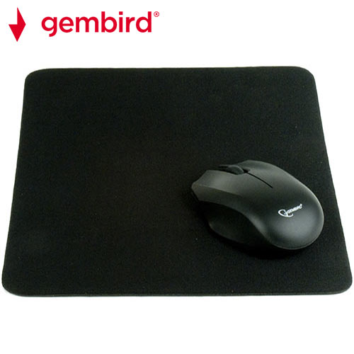 GEMBIRD MOUSEPAD CLOTH BLACK