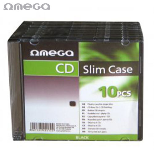 OMEGA SLIM CASE BLACK 10PCS