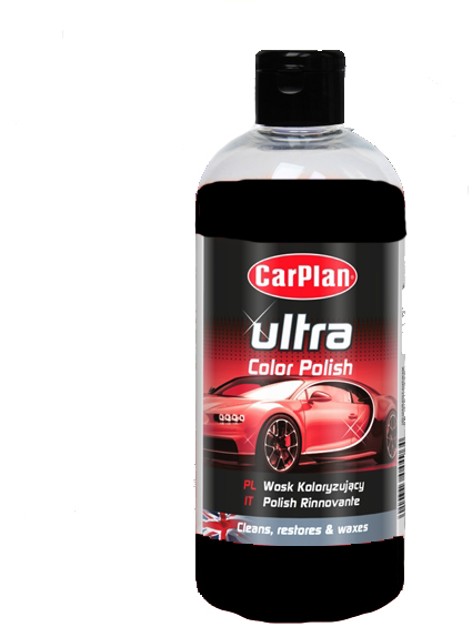 CP-ULT109 ΥΓΡΟ ΓΥΑΛΙΣΜΑΤΟΣ ΒΑΦΗΣ ΜΕ ΜΑΥΡΟ ΧΡΩΜΑ CARPLAN ULTRA COLOR POLISH BLACK 500ML