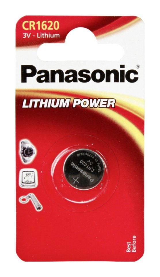 PAN-CR1620L-1 . Panasonic CR1620 μπαταρία λιθίου 3V