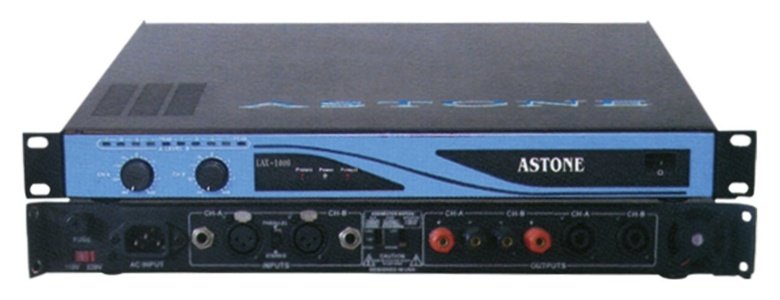 PS XA-1500X . Astone τελικός ενισχυτής 2x150W/8Ω, 2x280W/4Ω