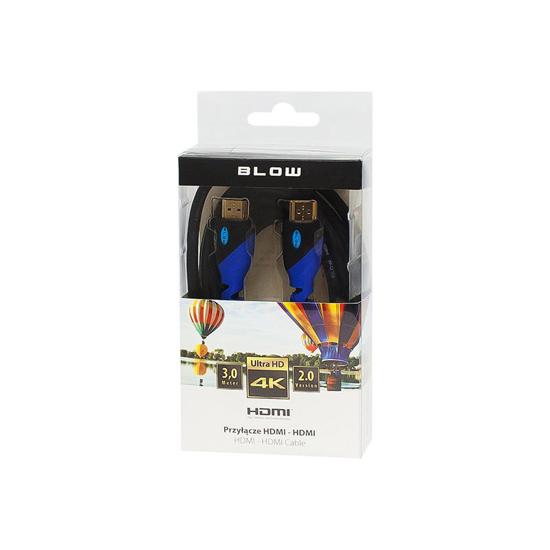 DM-638 . Καλώδιο HDMI - HDMI 3m BLOW