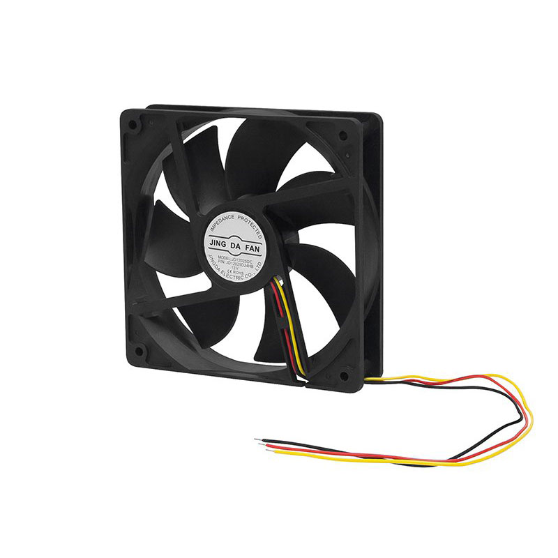 FAN-124 . Ανεμιστήρας 12V 120x120x25mm 3W με Ρουλεμάν