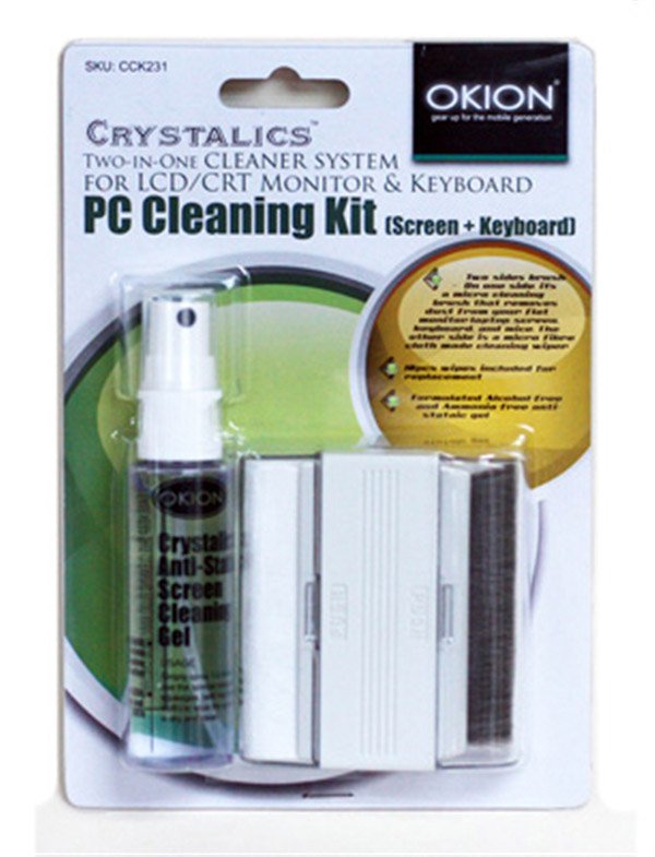 CCK231 . OKION ΚΙΤ Καθαρισμού για Crystalics PC