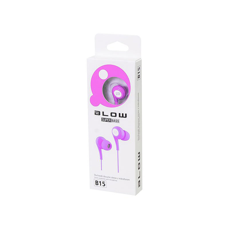 DM-784 . Ακουστικά με Μικρόφωνο BLOW B-15 Ροζ
