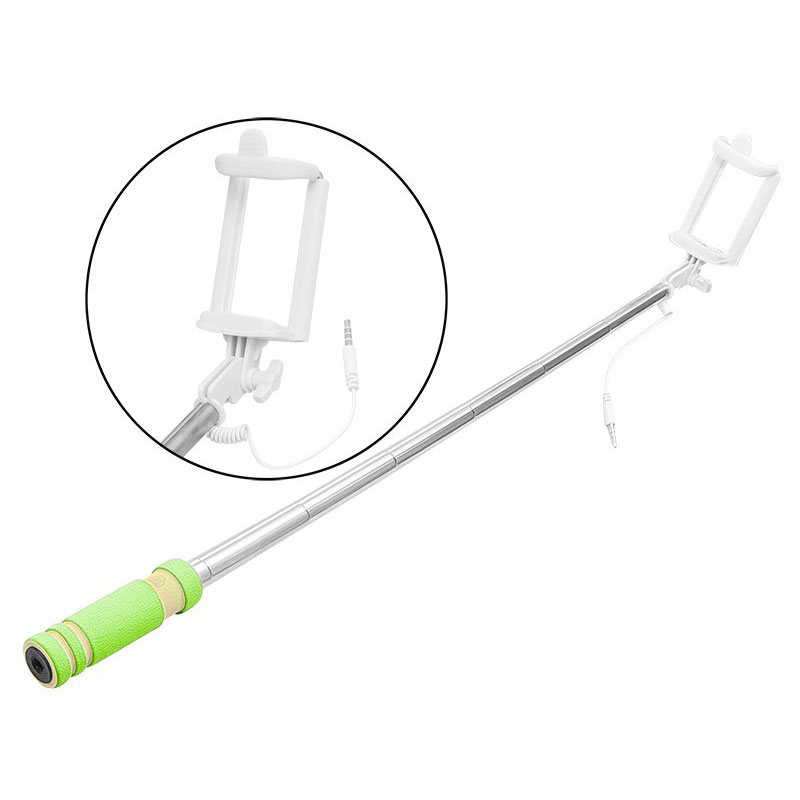 DM-79-113 . Selfie Stick 3.5mm Jack Πράσινο