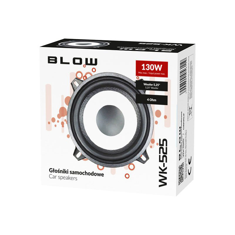 WK-525 . Woofer 5.25" Blow 130W