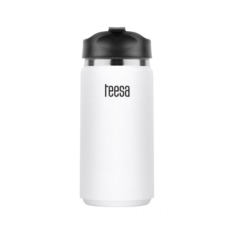 TSA0006 . Θερμός ποτήρι TEESA 350ml λευκό