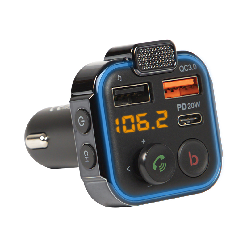 DM-74-166 . Πομπός FM Bluetooth 5.1 + QC3.0 BLOW