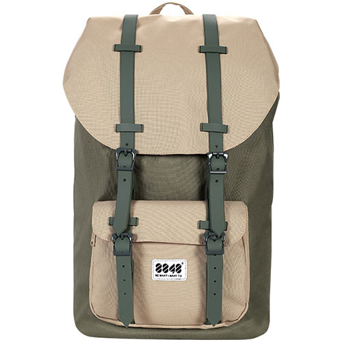 8848 TRAVEL BACKPACK 15,6' UNISEX WATERPROOF KHAKI GREEN