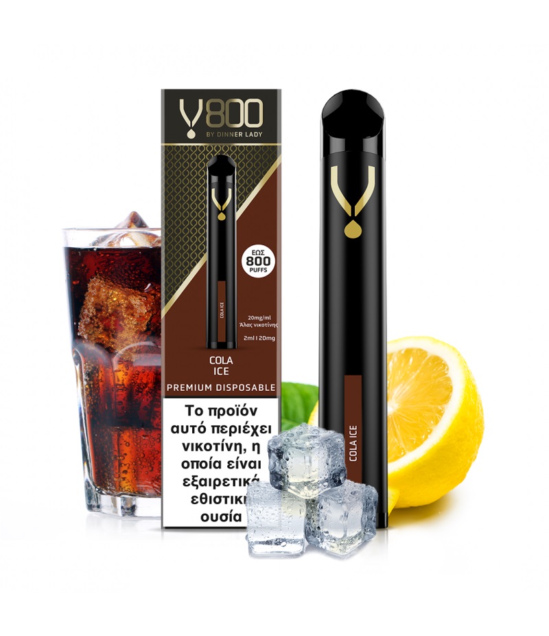 Dinner Lady V800 Disposable Cola Ice 20mg 2ml