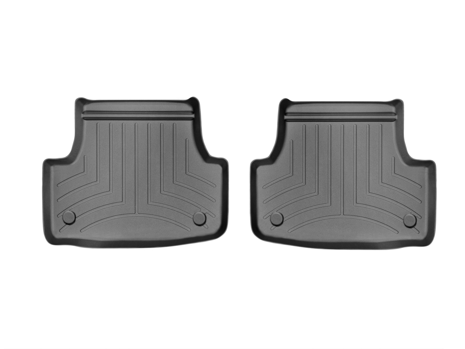 WT444962 VW GOLF VII 2012-2020 ΠΑΤΑΚΙΑ ΟΠΙΣΘΙΑ ΜΑΥΡΑ 2ΤΕΜ WEATHERTECH