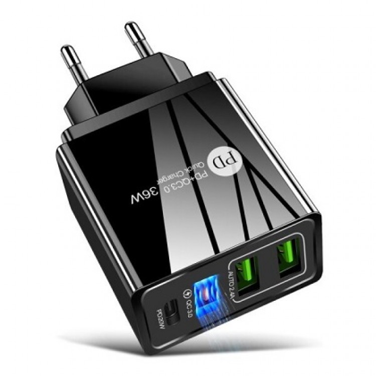 jager QUICK CHARGER 3USB PD 36W