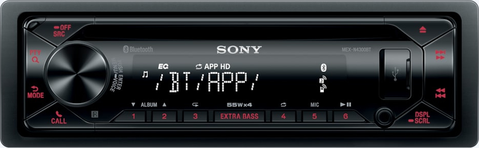 Ηχοσύστημα Αυτοκινήτου Sony MEXN 4300 Bt