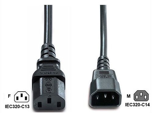 TRUSTWIRE IEC320 C13 TO C14 2M 16226