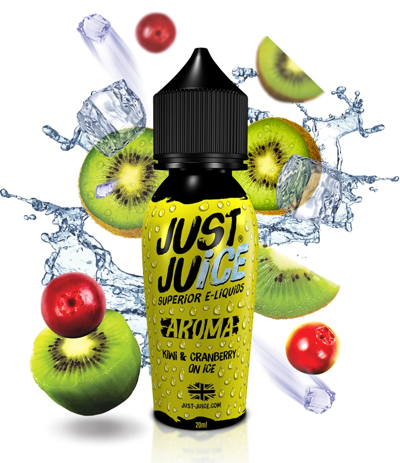 Just Juice Flavour Shot Kiwi Cranberry On Ice 20ml/60ml