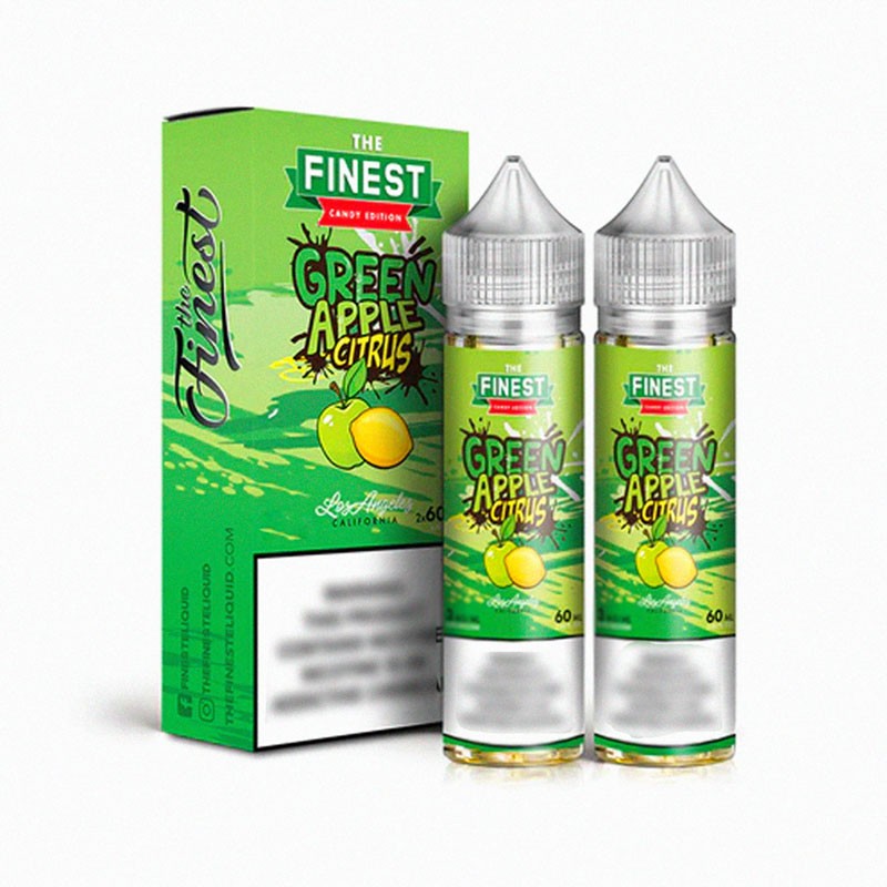 The Finest Green Apple Citrus Pack 2 x 60ml (Made in USA)