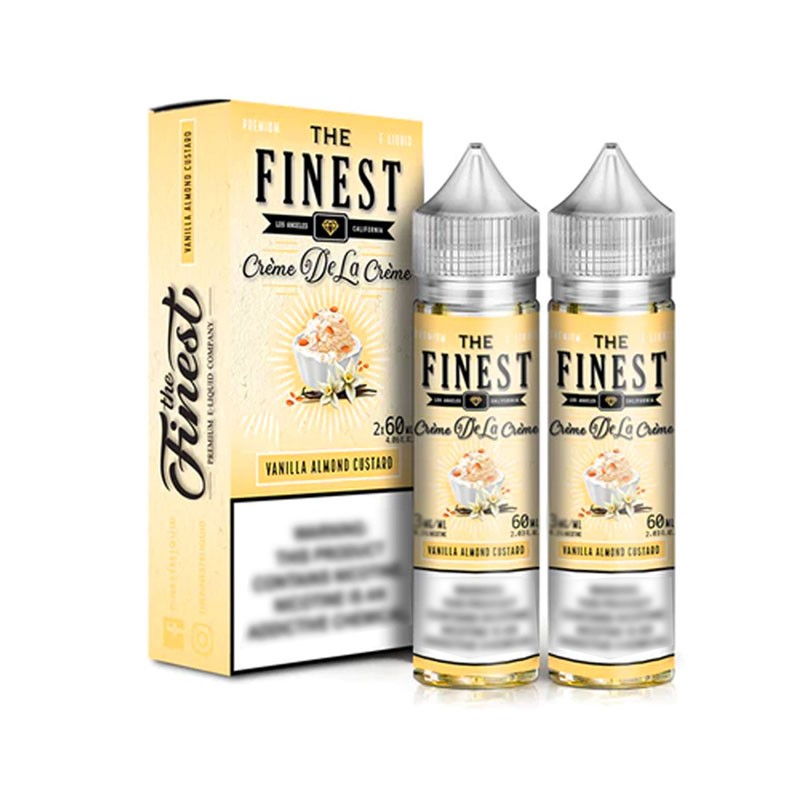 The Finest Vanilla Almond Custard Pack 2 x 60ml (Made in USA)