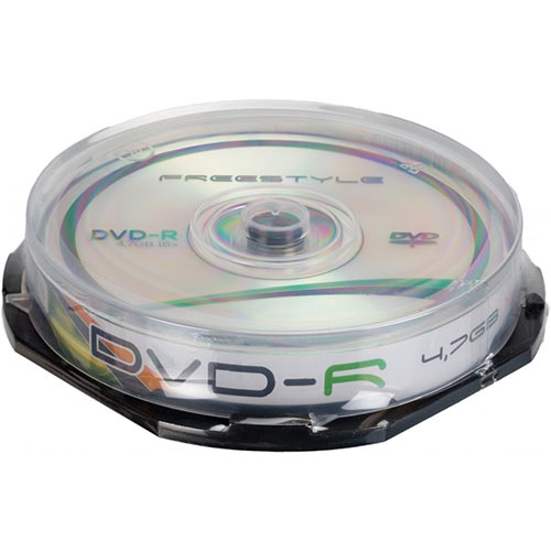 FREESTYLE DVD-R 4,7GB 16X CAKE (10PCS)