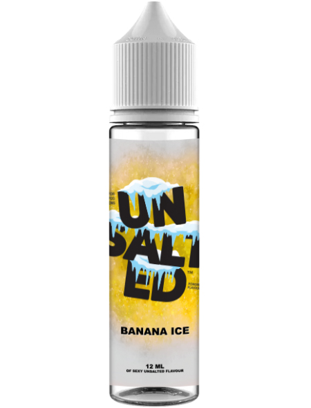 Unsalted Flavorshot Banana Ice 12ml/60ml