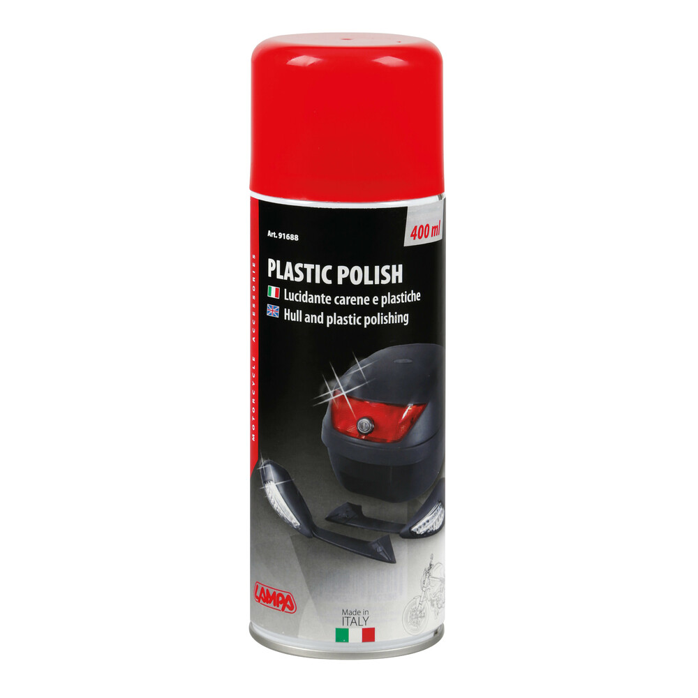 9168.8-LM ΓΥΑΛΙΣΤΙΚΟ ΠΛΑΣΤΙΚΩΝ ΣΕ ΣΠΡΕΙ MOTORCYCLE CARE 400ml LAMPA - 1 ΤΕΜ