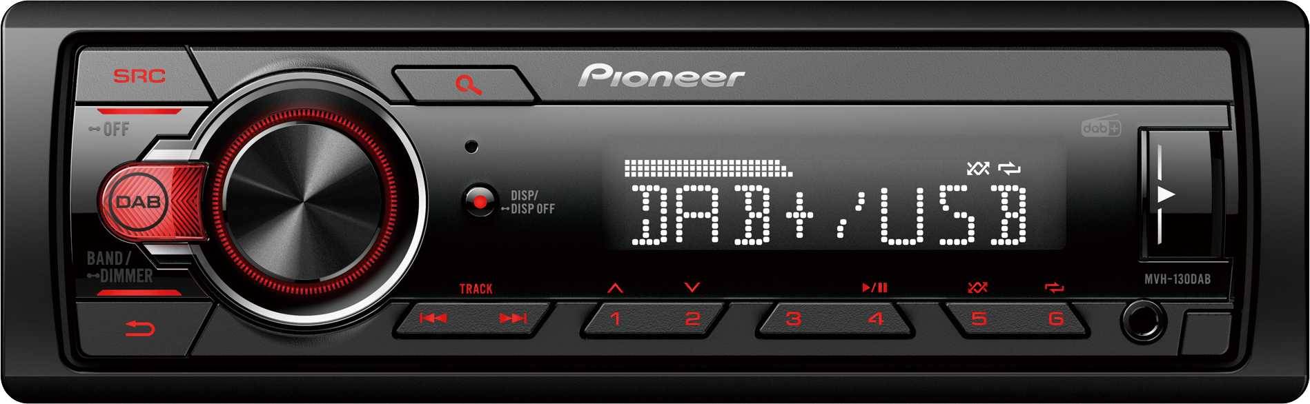 PIONEER MVH-130DAB DAB+/USB new 2022